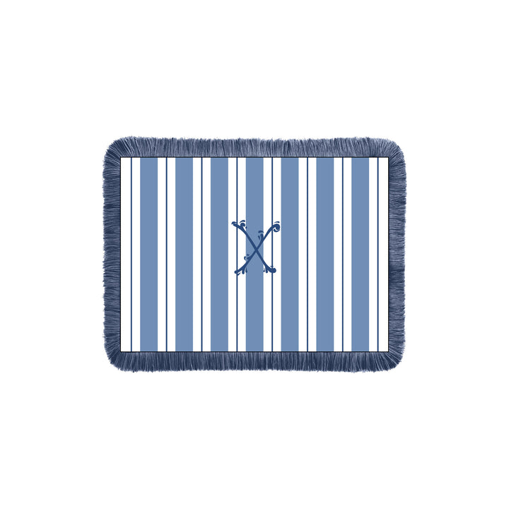Seferî Ottoman Stripe Dekoratif Yastık - H&S Nakış İşlemeli