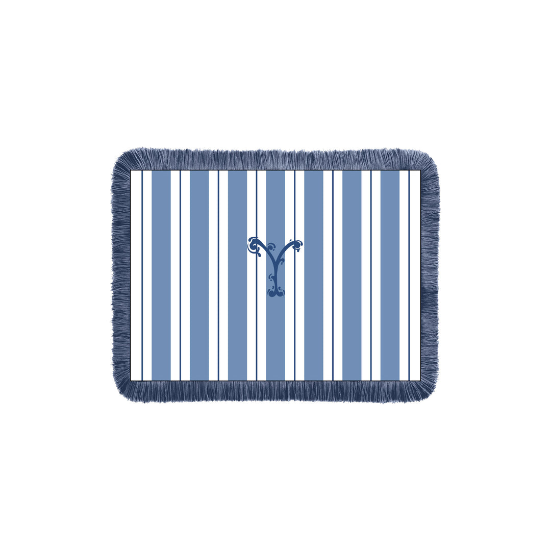 Seferî Ottoman Stripe Dekoratif Yastık - H&S Nakış İşlemeli