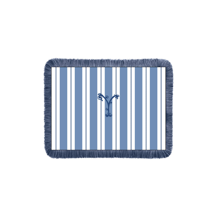 Seferî Ottoman Stripe Dekoratif Yastık - H&S Nakış İşlemeli